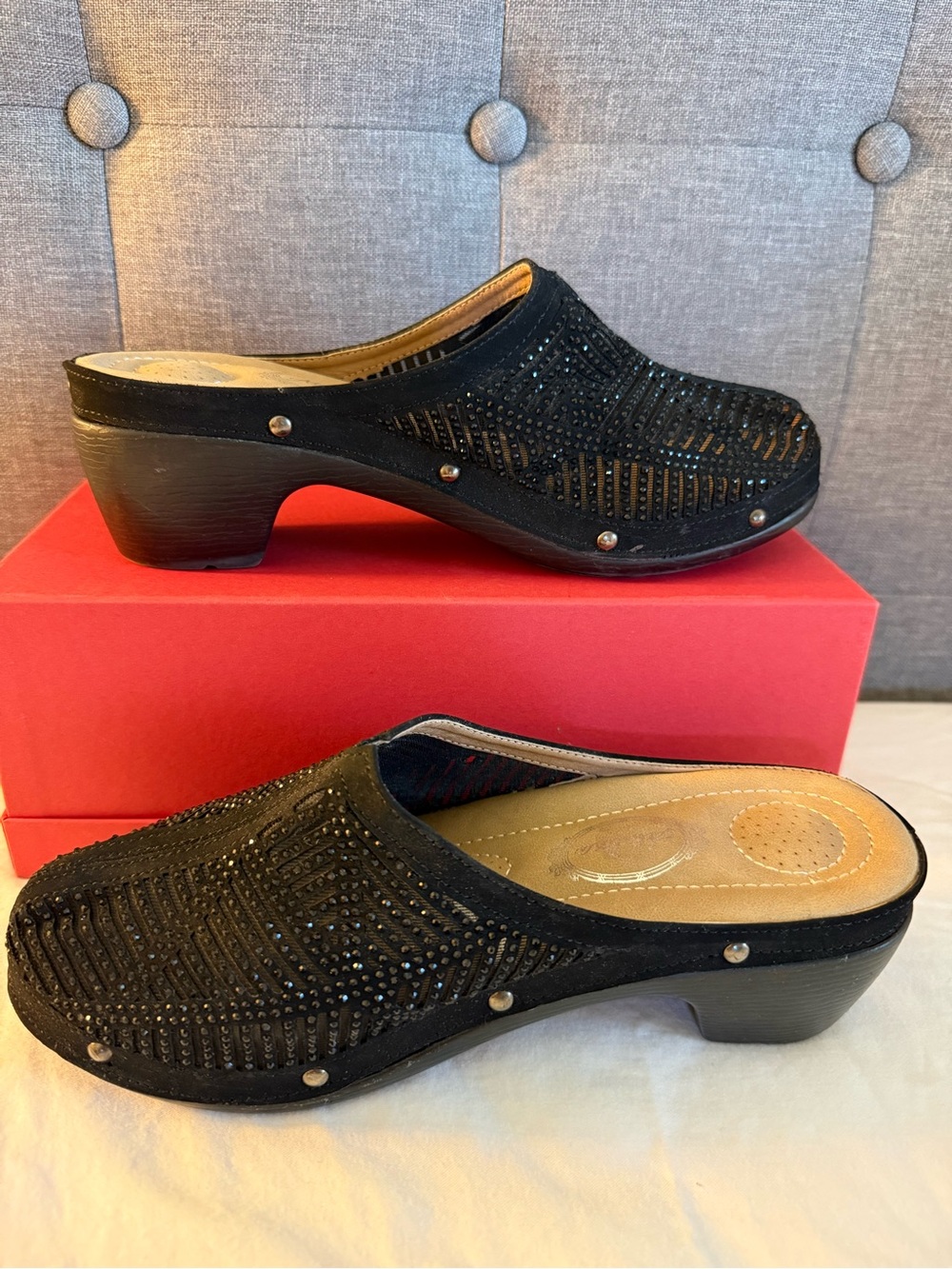 Catalina Embellished Clogs